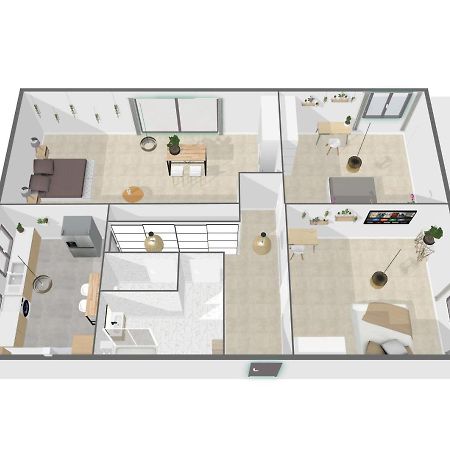 La Hearty Room Logement En Colocation Ле-Плесси-Робинсон Экстерьер фото