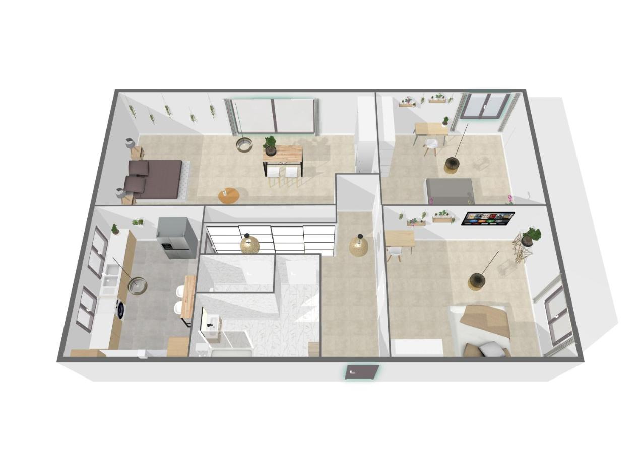 La Hearty Room Logement En Colocation Ле-Плесси-Робинсон Экстерьер фото